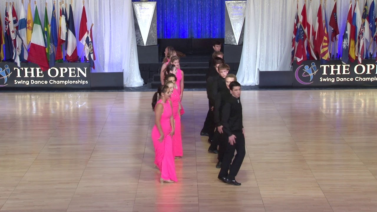 2019 US Open Swing Dance Championships Team Champion - The Junior Shag Dance Team