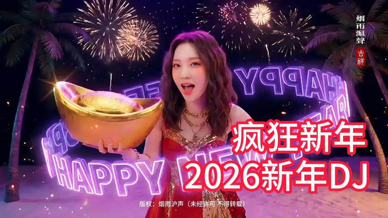 2026年新年歌 、 Lagu Imlek 2026【最好聽的新年歌曲 2026】、 Gong Xi Fa Cai、Chinese New Year Song 2026\疯狂新年DJ\DJ  恭喜发财