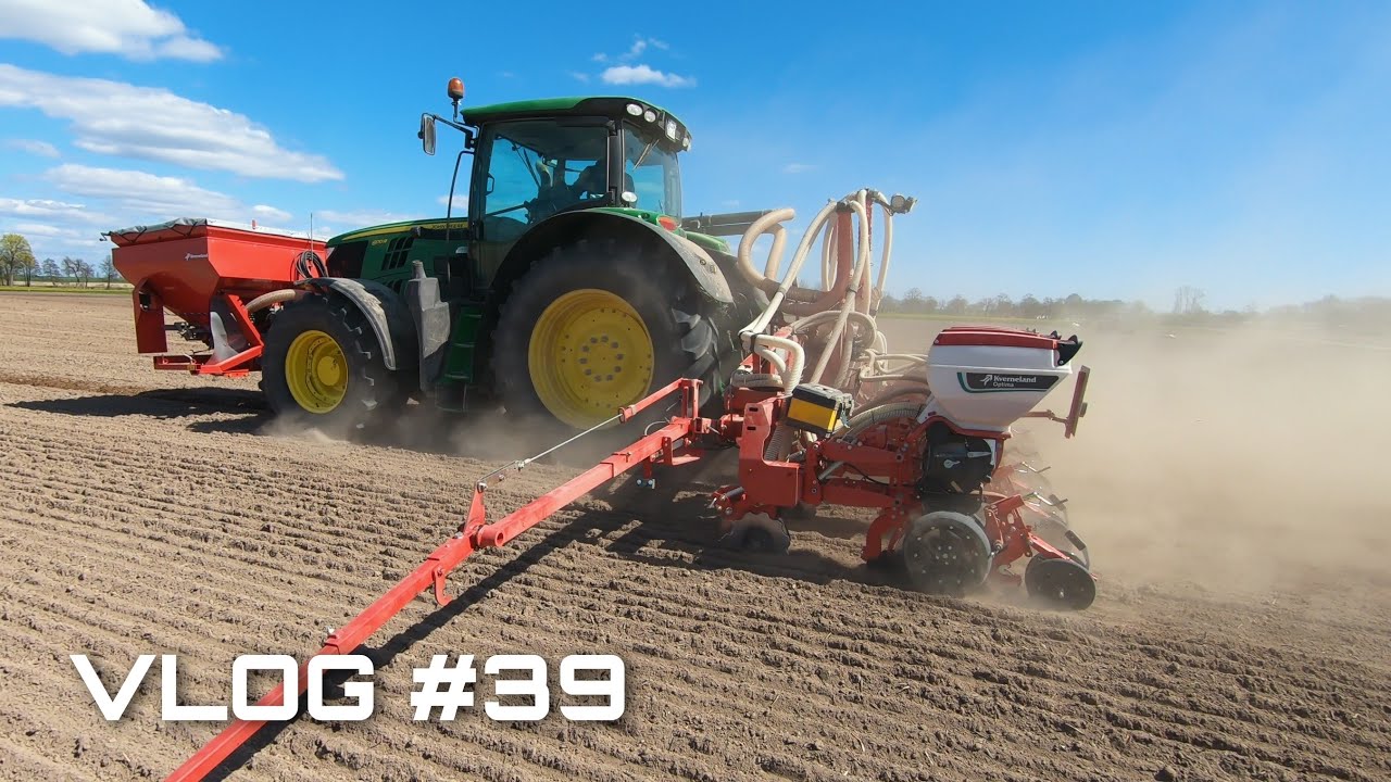 Siew kukurydzy 2020 z John Deere 6R i Kverneland! | VLOG #39