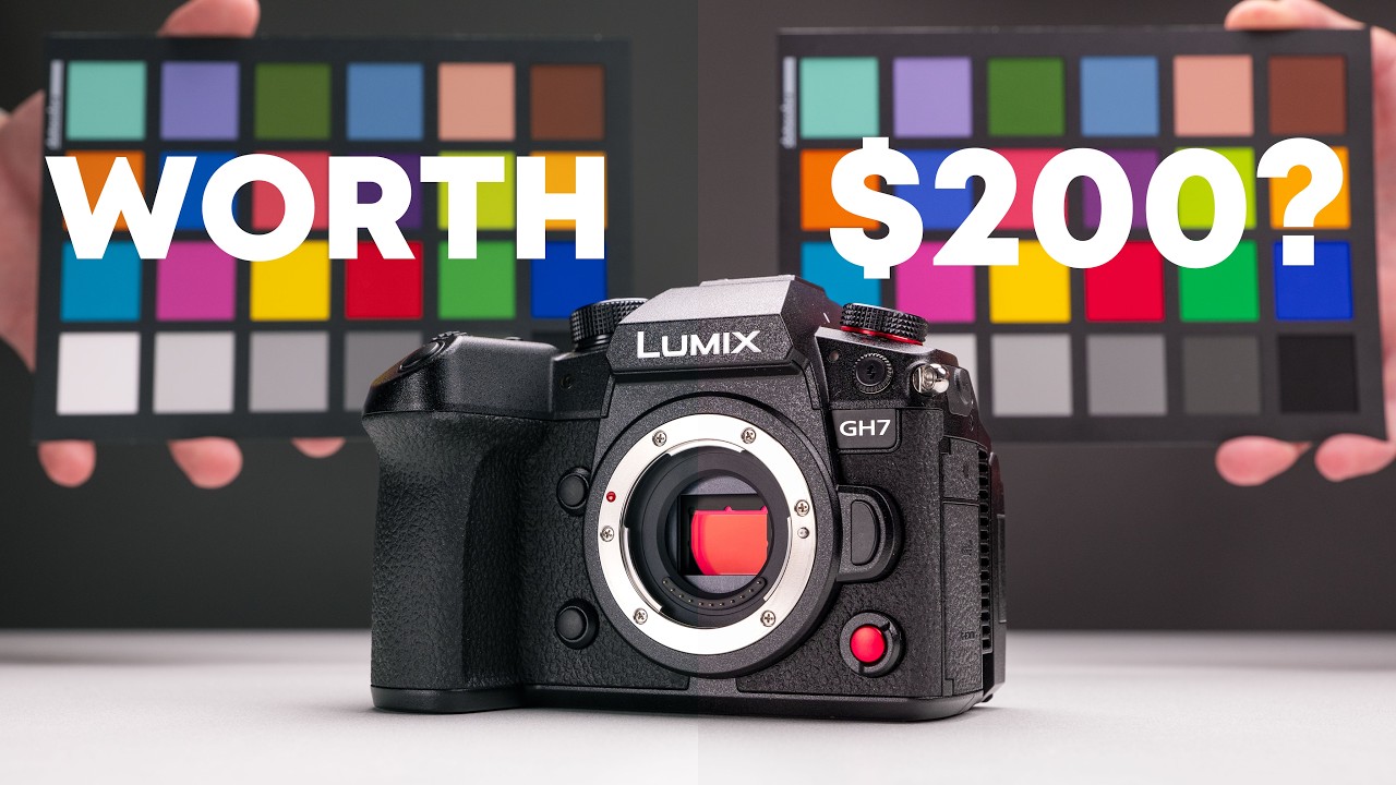 V-Log против ARRI Log с Lumix GH7