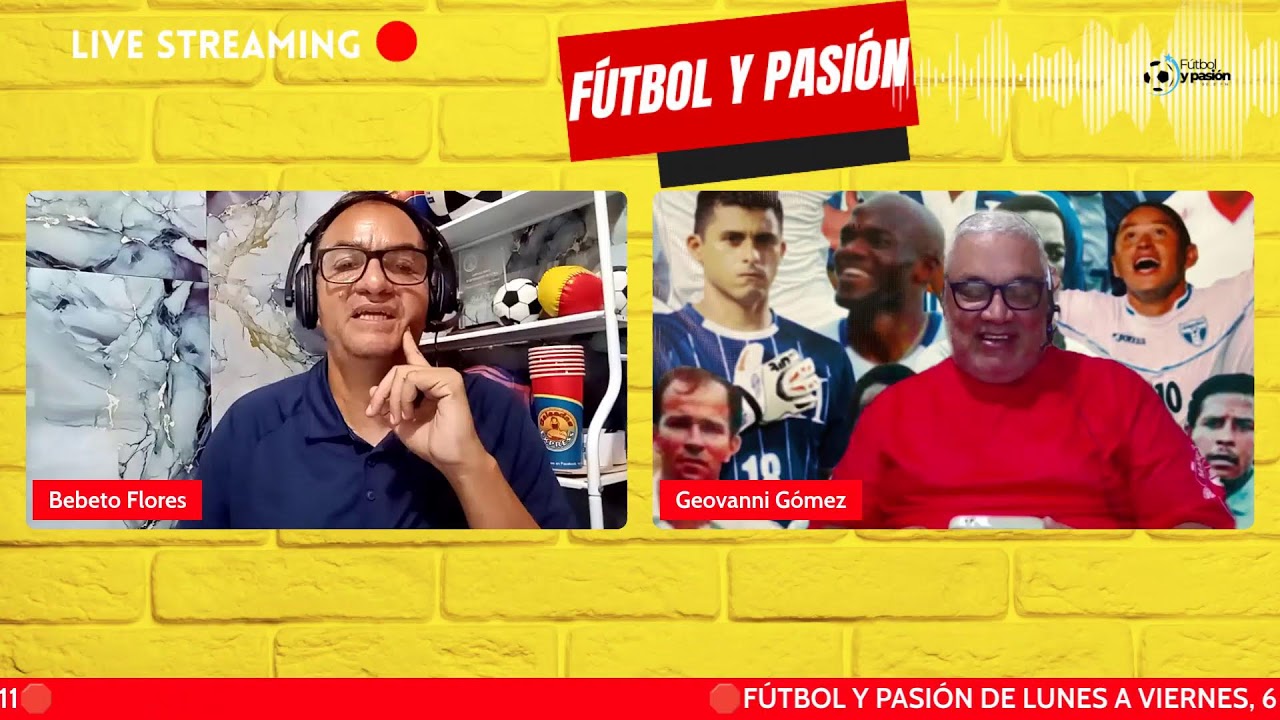 FÚTBOL Y PASIÓN CON BEBETO Y GEOVANNY GÓMEZ