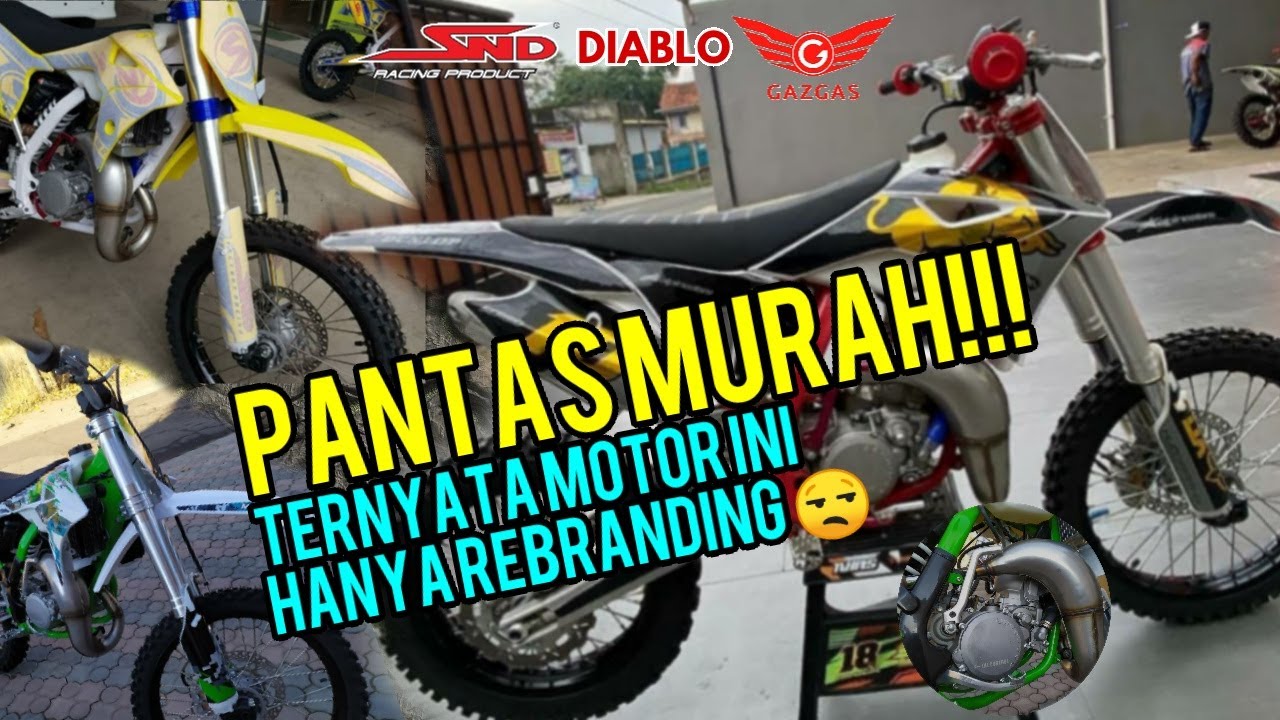 Mengejutkan..!! Motor trail DIABLO 105 & SND TMX 105 ternyata Rebranding Produk China