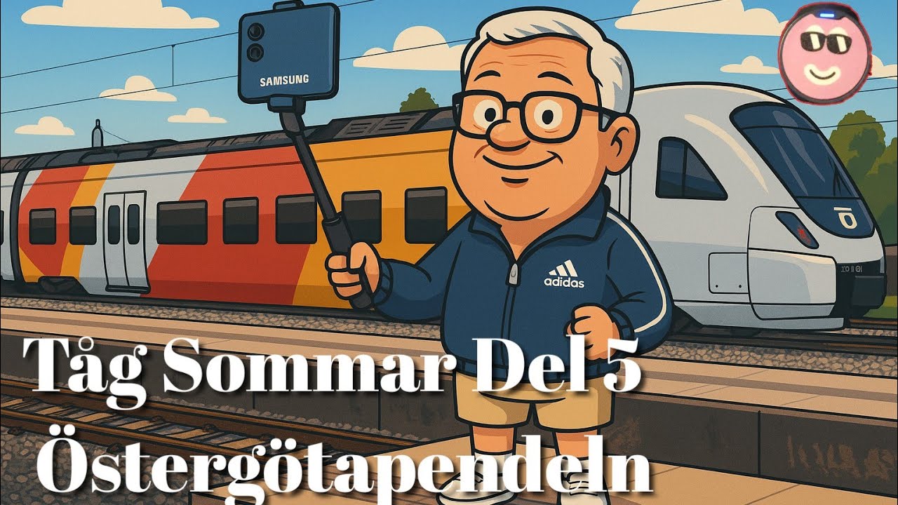 Tåg Sommar Del 5: Östgöta pendeln Norrköping - Linköping 
