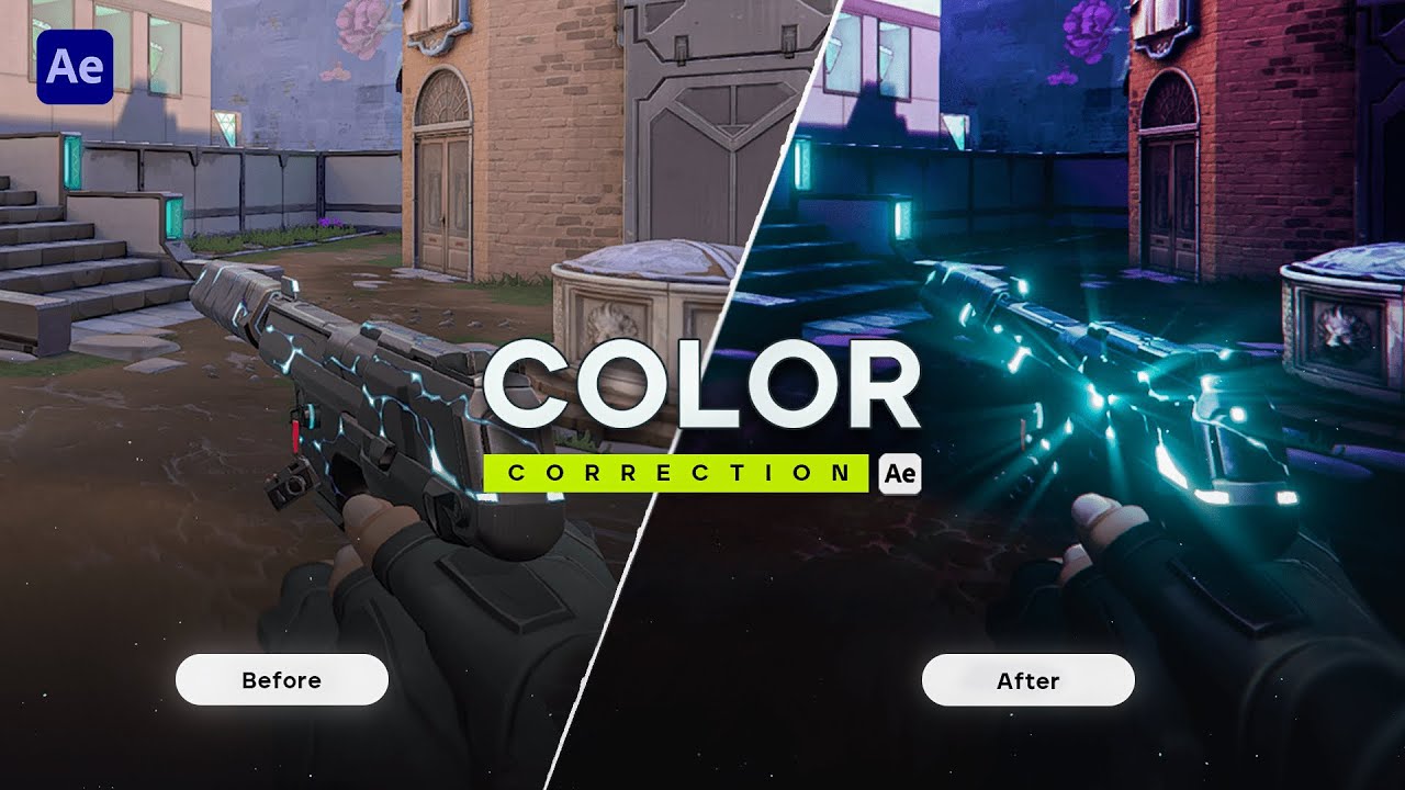 How To COLOR GRADE YOUR EDITS ❤️ | After Effects Color Correction Tutorial | Breakers Live