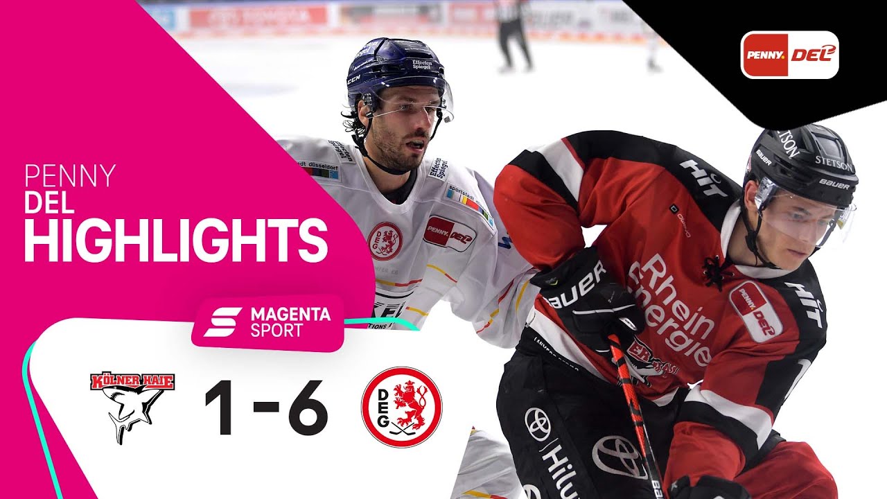 Kölner Haie - Düsseldorfer EG | 14. Spieltag, 2021/2022 | MAGENTA SPORT