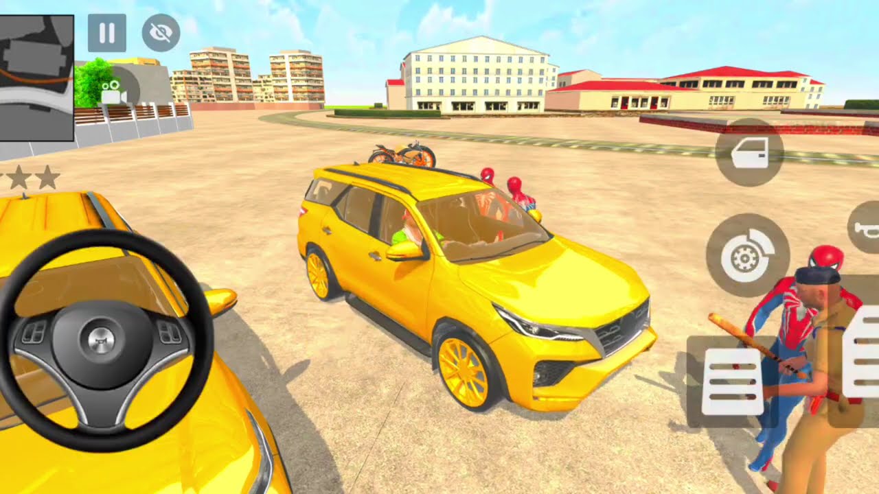 🚨 Franklin Going to Shoping  🚒 Car in Indian GTA 5 Mod! India Madness 🥳 #desigta #gtaindia #viral