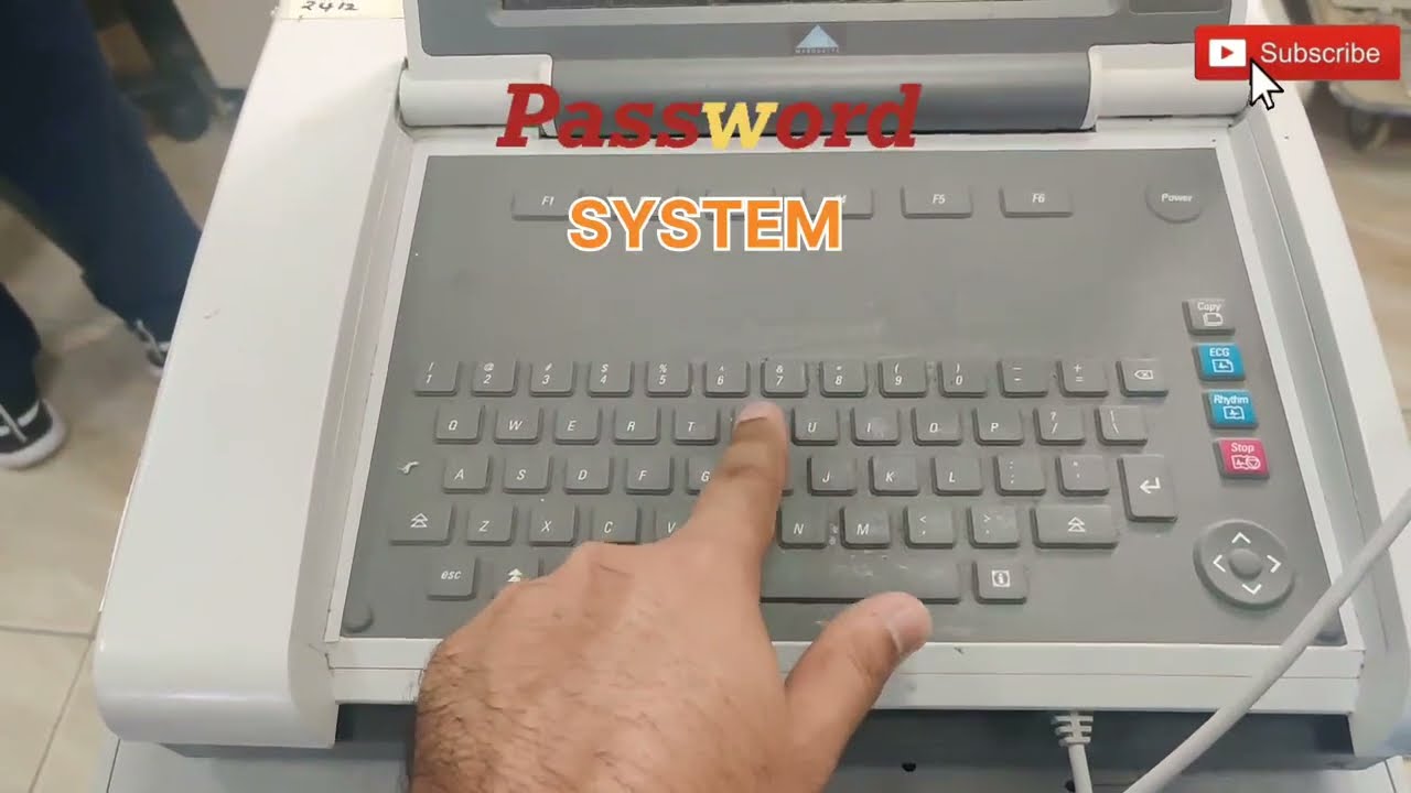 HOW TO DELETE PATIENT DATA / GE MAC 5500HD