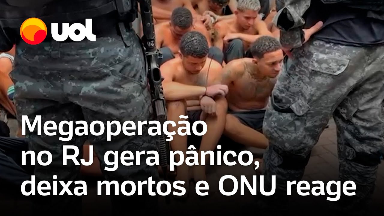 Operação no Rio de Janeiro: ação no estado gera pânico entre moradores e deixa dezenas de mortos