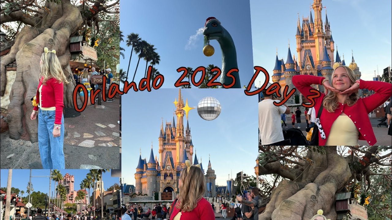 Orlando 2025 vlog series ✨ || day 3 || Hollywood Studios and Magic Kingdom 