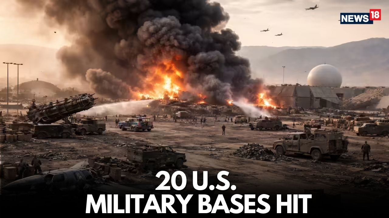 20 U.S. MILITARY BASES HIT? | Iran's Massive Counterattack EXPOSED by Satellite Images | War-LIVE