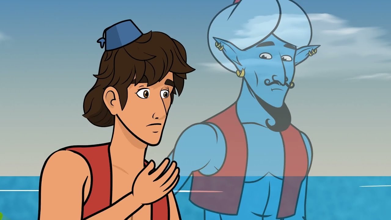 Aladin | Série   épisode 4 | Le Méchant Dragon | Conte | Dessin Animé avec @lesptitszamis