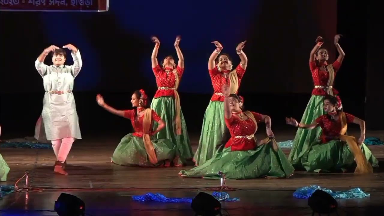 Bipulo Taranga Re fused with Khayal Bandish || Kinkini Music Academy || Iman C Raghab C || Kathak