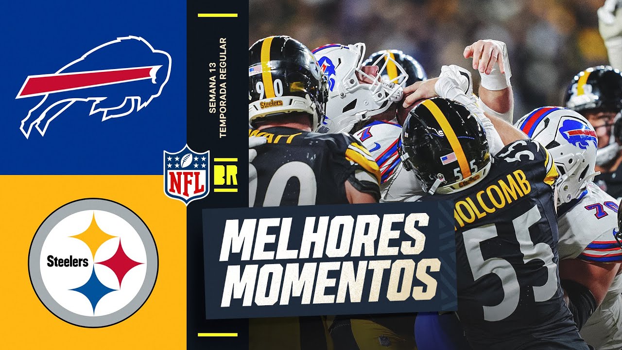 SEMANA 13 | Buffalo Bills vs Pittsburgh Steelers | Melhores Momentos | NFL 2025