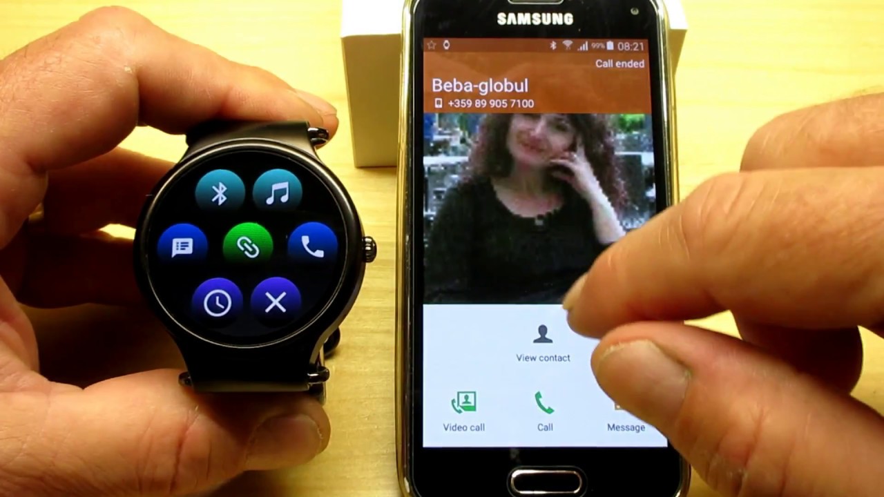 WiiWatch vs Watch Droid App Connect watch to phone