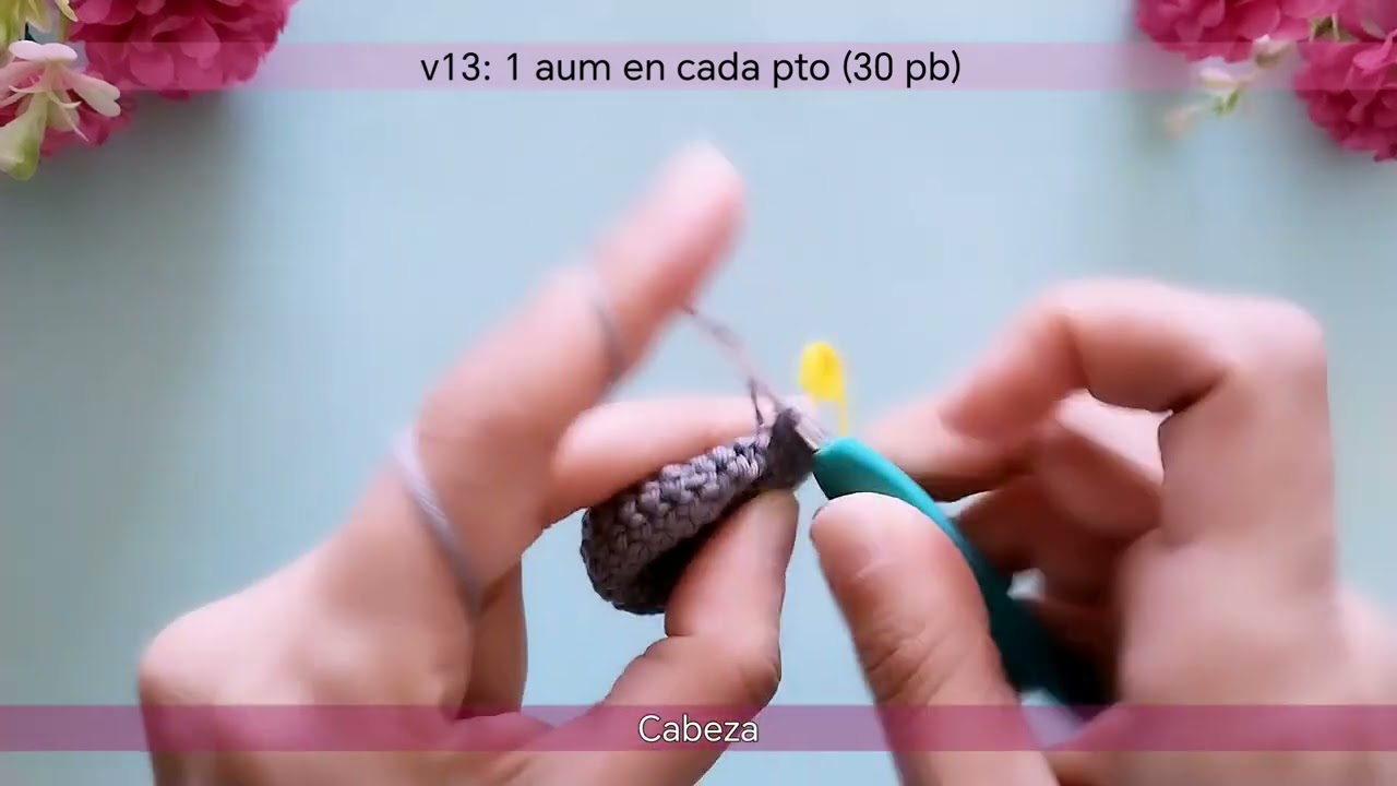 1.Gatita Mimi, amigurumi día de la mamá