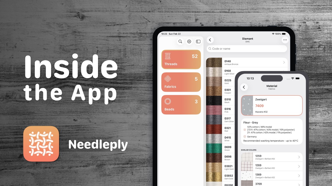 Needleply: Inside the App