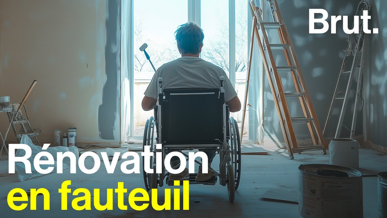 Paraplégique, il rénove sa maison tout seul