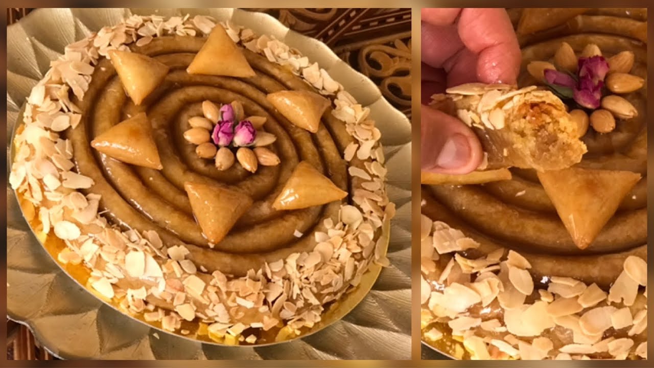 محنشة باللوز للمناسبات معلكة شهوة منها 👌مع اسرار نجاحها خطوة بخطوة