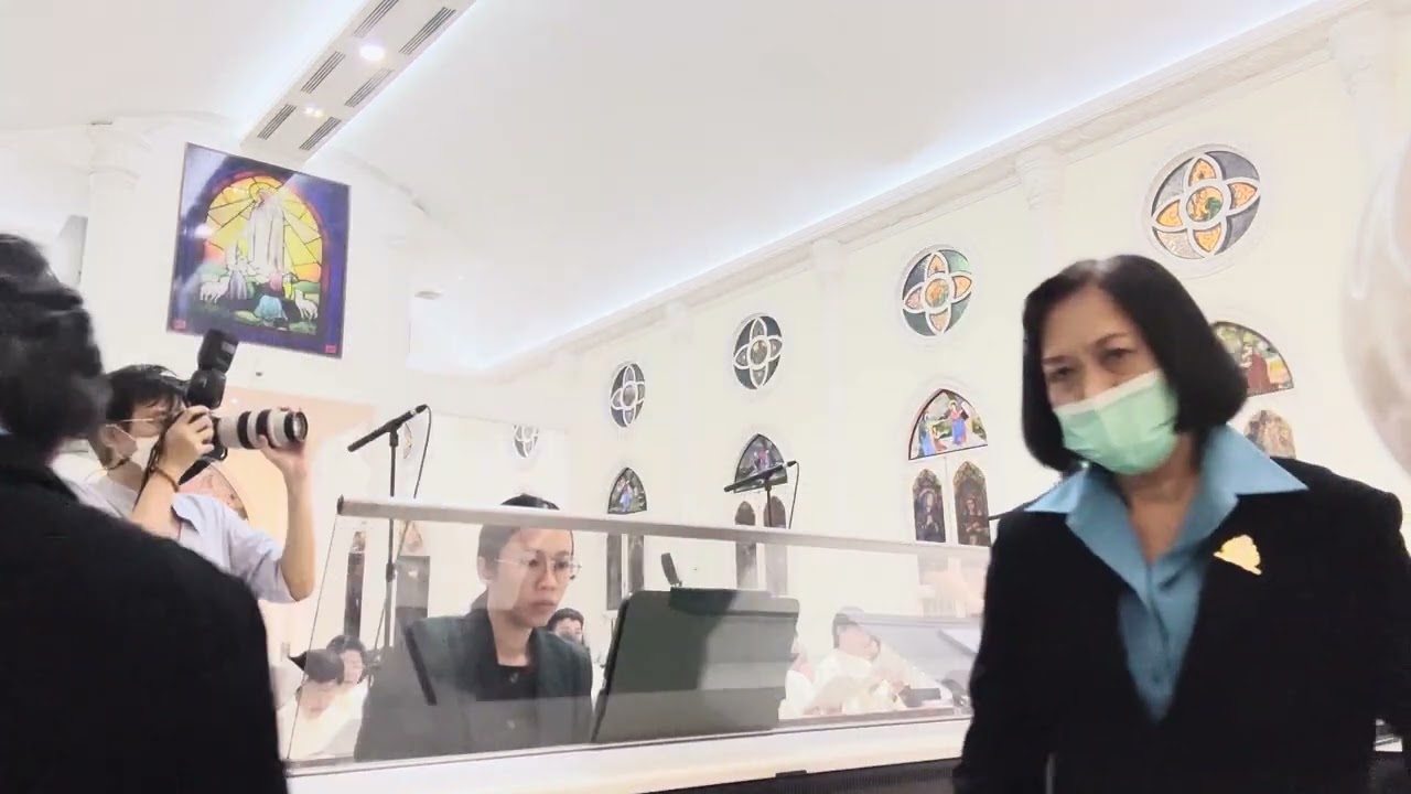 ร่วมกับพระองค์ถวายในพระวิหาร วัดแม่พระฟาติมาดินแดง @ladyduckchannel 