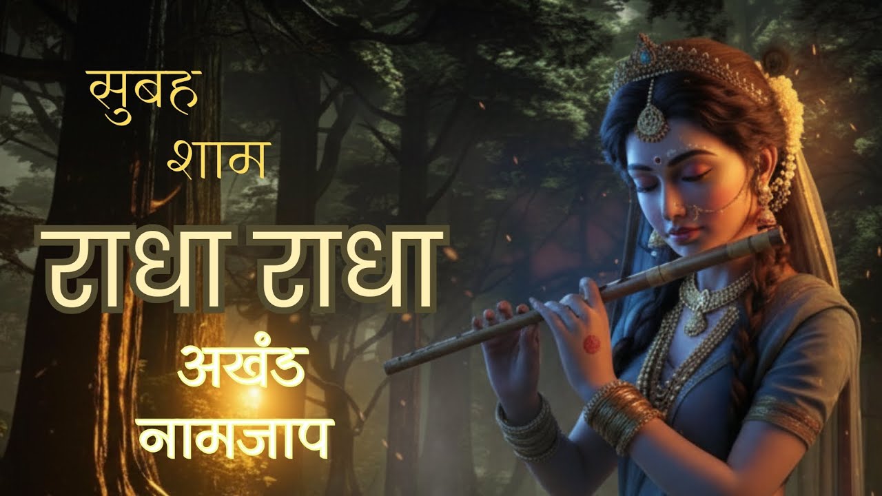 Radha Radha 2772 Times 🌸 Powerful Radha Naam Jaap for Peace & Blessings #RadhaRadha #viral #shyam 