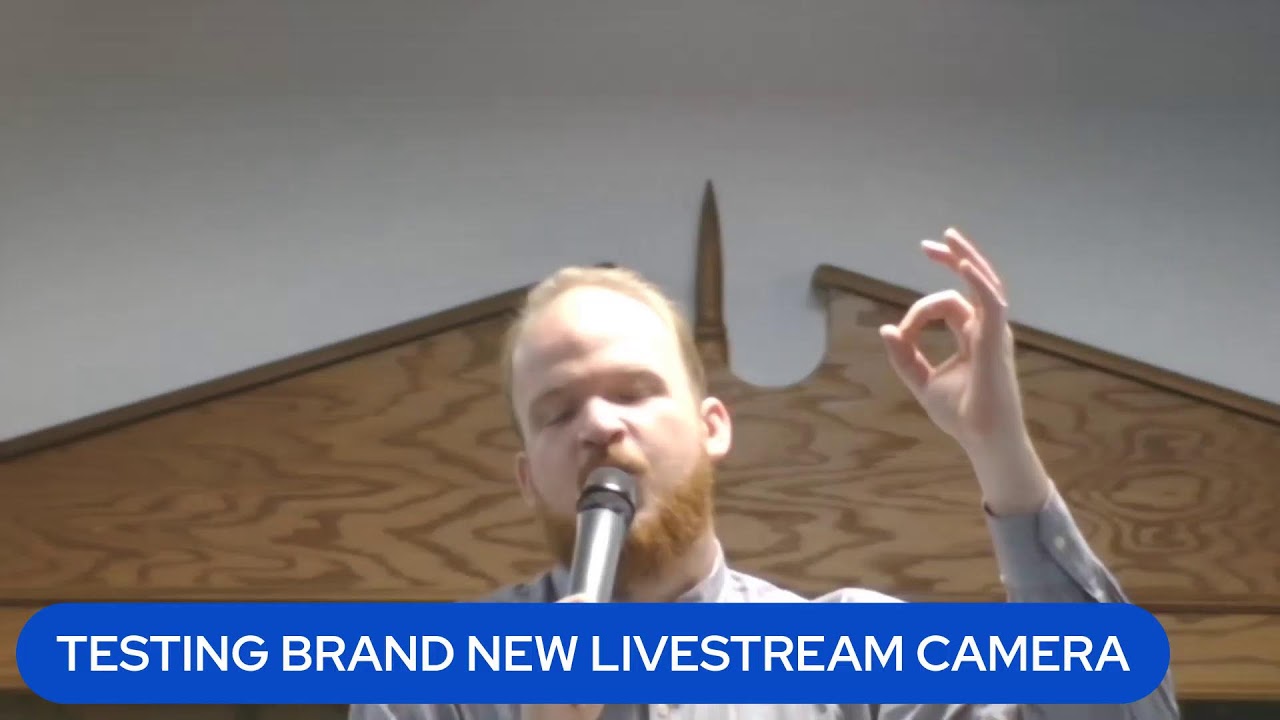 TESTING BRAND NEW LIVESTREAM CAMERA
