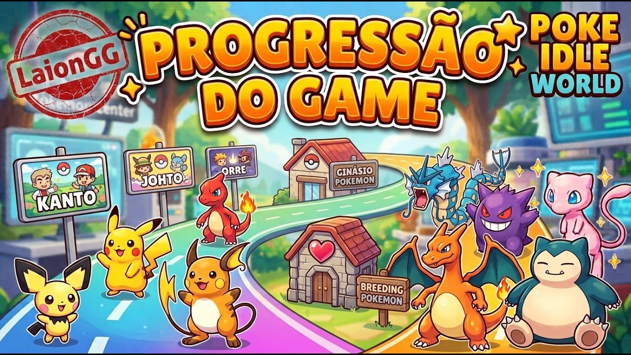POK&Eacute; IDLE WORLD: O Guia Definitivo (Level 0 ao 600+)
