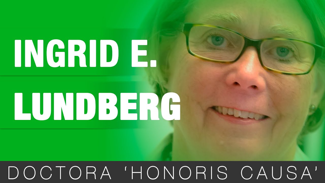 Investidura de Ingrid E. Lundberg com a doctora 'honoris causa' de la UAB