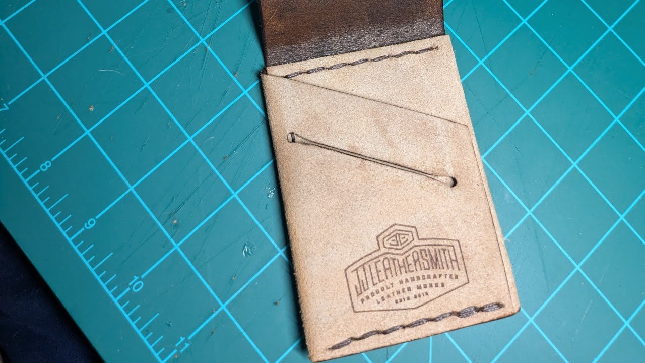 JJ Leathersmith Lucais Vertical Wallet reverse edition Oldis Road The One ASMR EDC Review