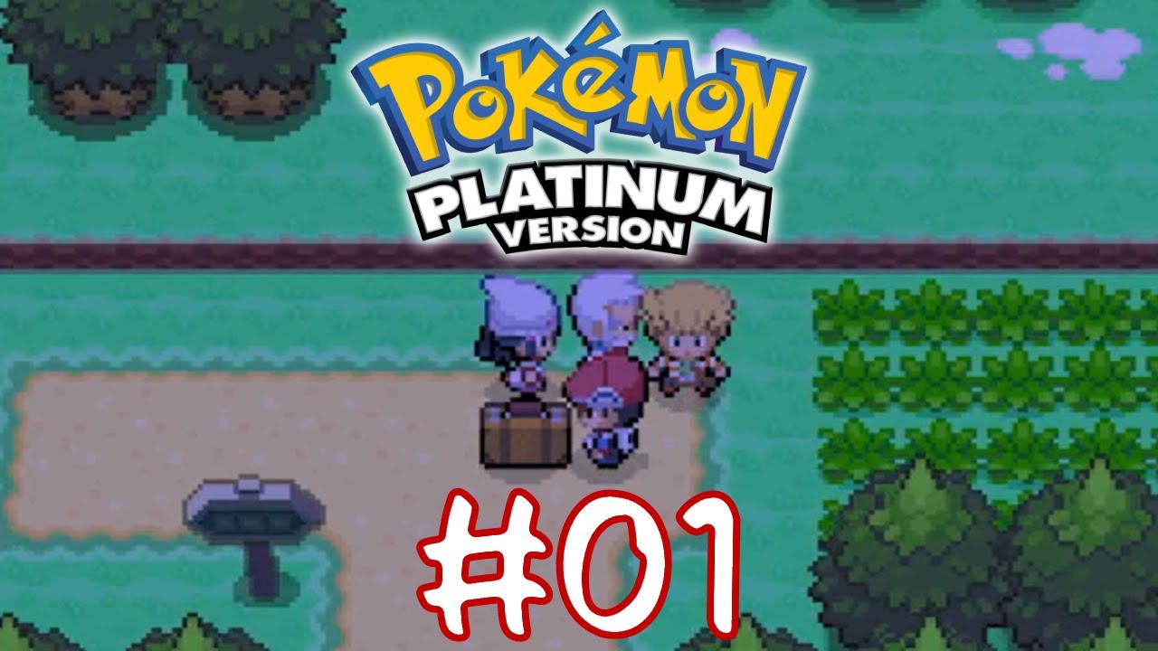 Прохождение Pokemon Platinum. Часть 1 — Отправляемся в Синно!