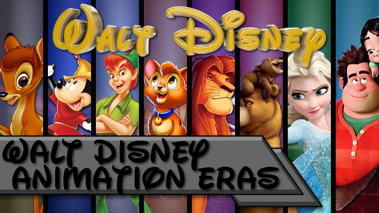 Walt Disney Animation Eras (Updated 2019)