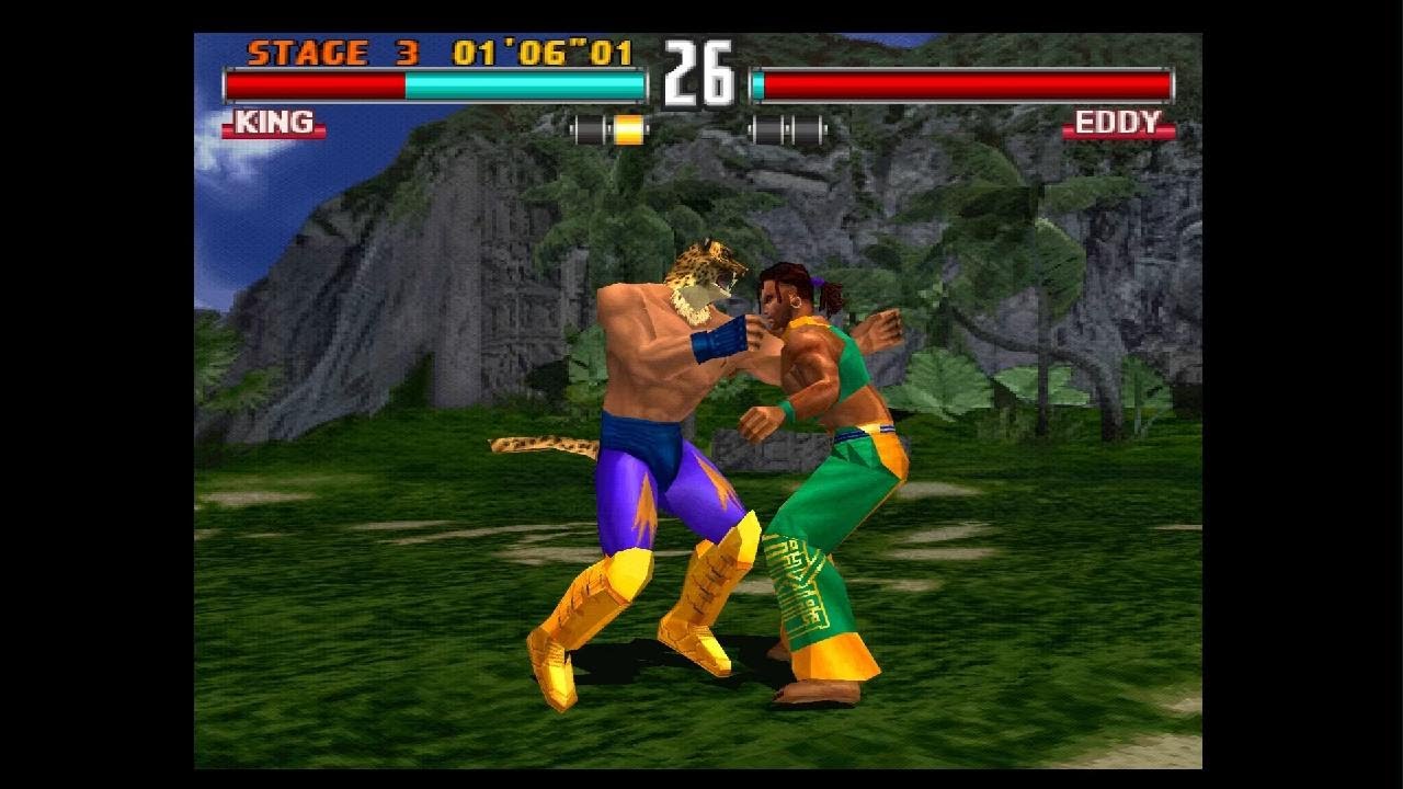 Tekken 3 Arcade Mode - King
