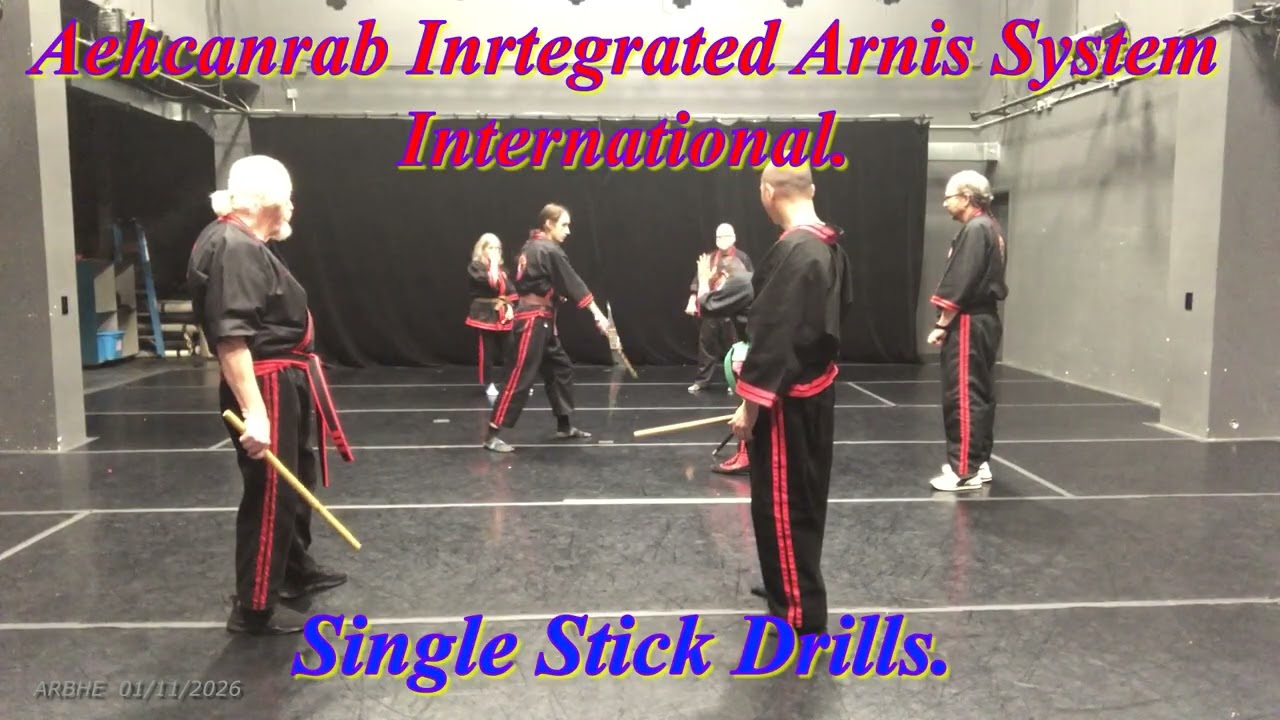 Aehcanrab Single Sticks Drills.