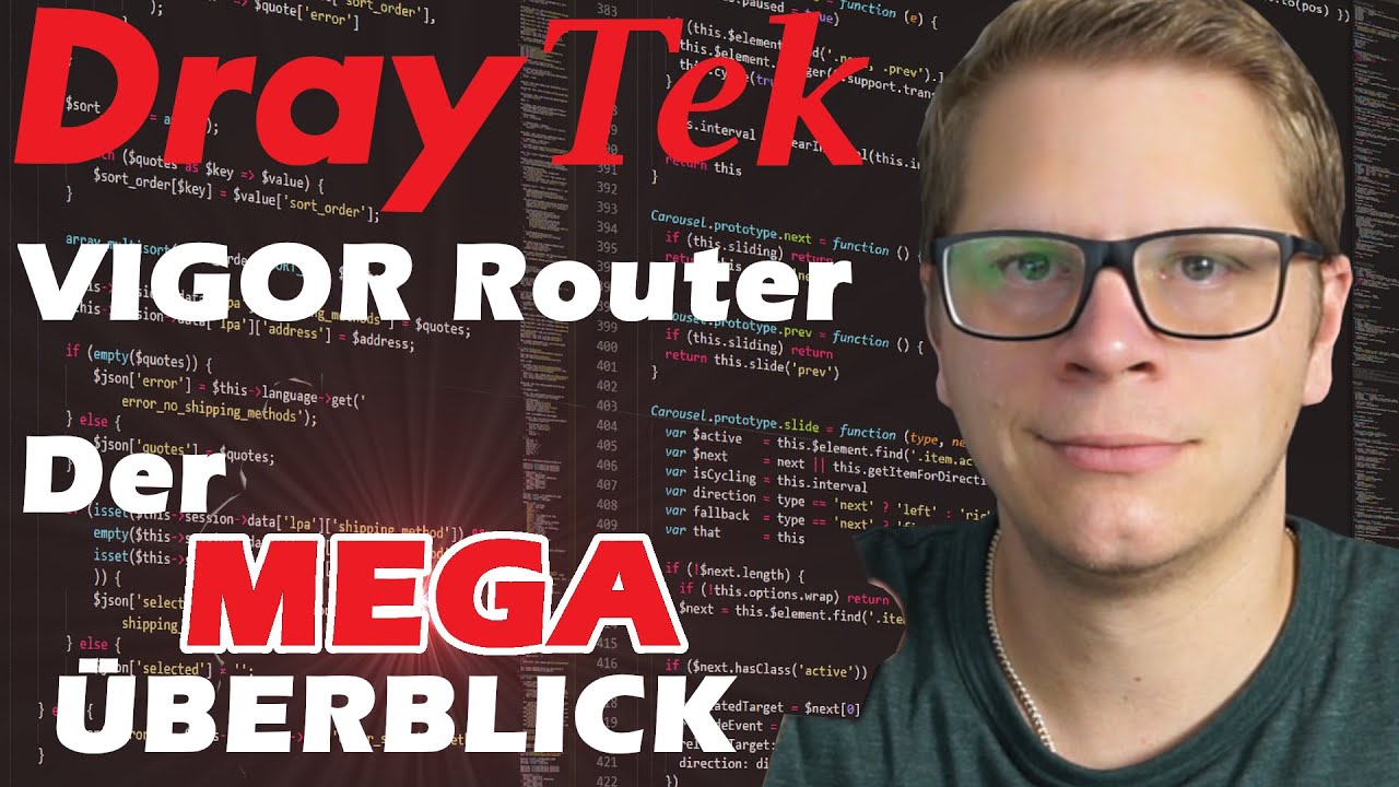 DrayTek Router im MEGA Überblick - Supervectoring, G.Fast, Security, Firewall, VPN, WLAN