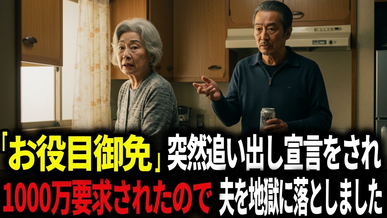 「あとは一人暮らしで」夫から突然追い出しされた私。夫の”居場所”が崩壊した…