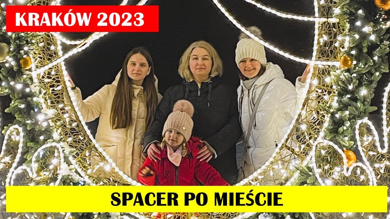 #1. KRAKÓW 2023 - Piesza wycieczka po mieście..