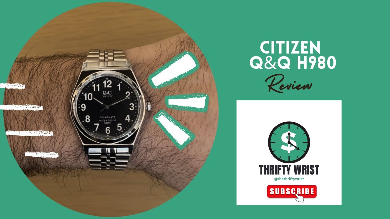 Citizen Q&Q H980 - The Thrifty Wrist