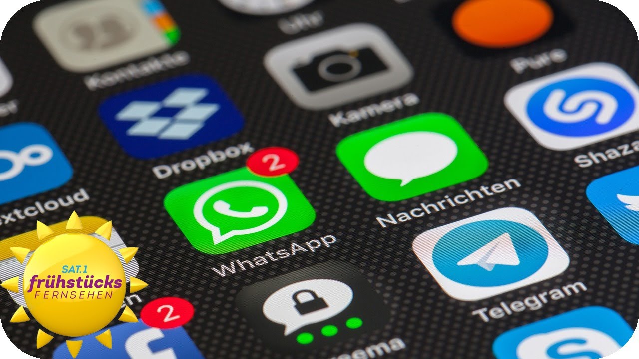 Familiengruppen oder Eltern-Chats? Was nervt am meisten bei WhatsApp? | SAT.1 Frühstücksfernsehen