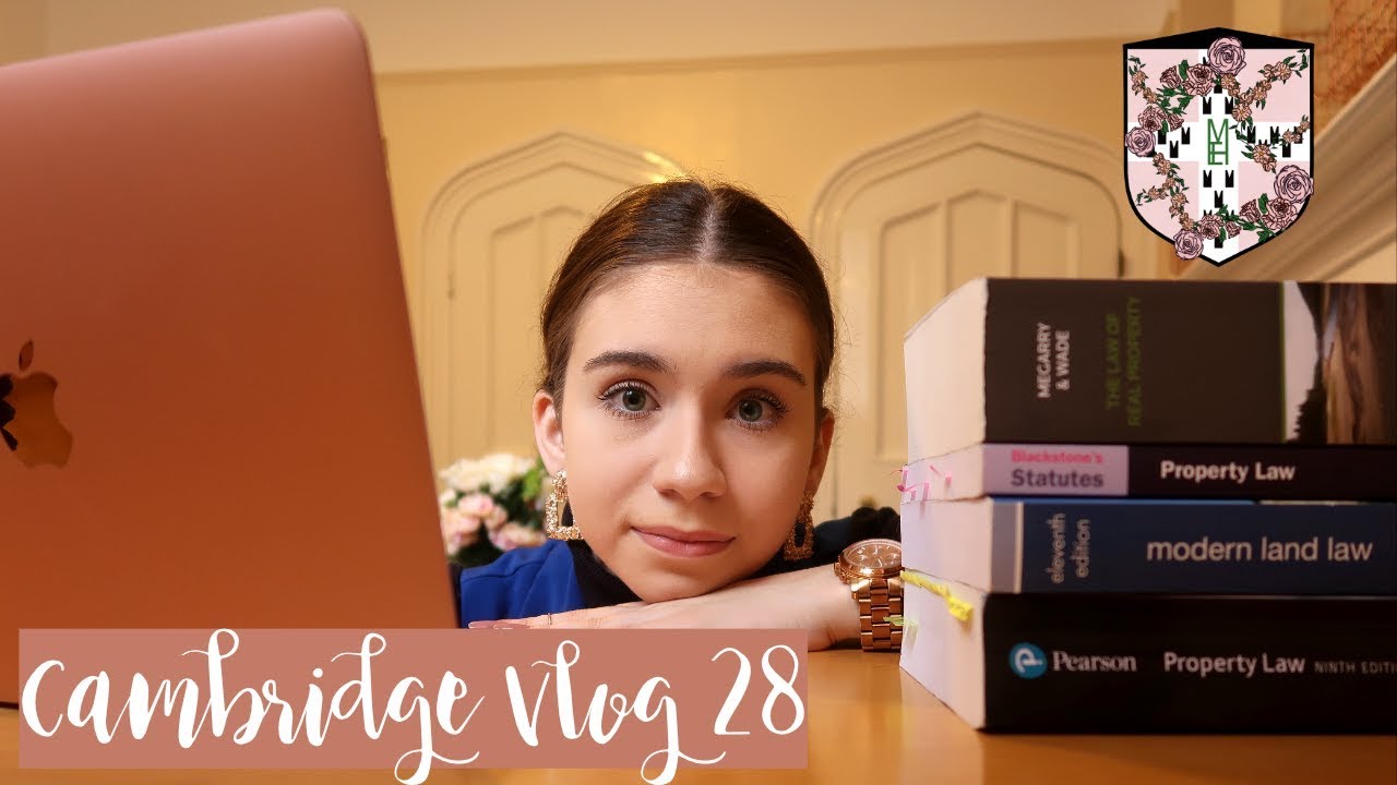 CAMBRIDGE VLOG 28 | A LOT OF LAND LAW READINGS