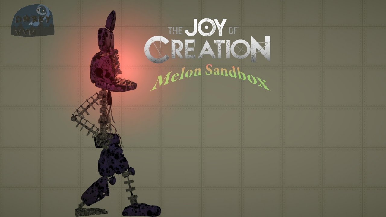 Ignited Bonnie TJOC fnaf Mod is CRAZY       Melon Sandbox