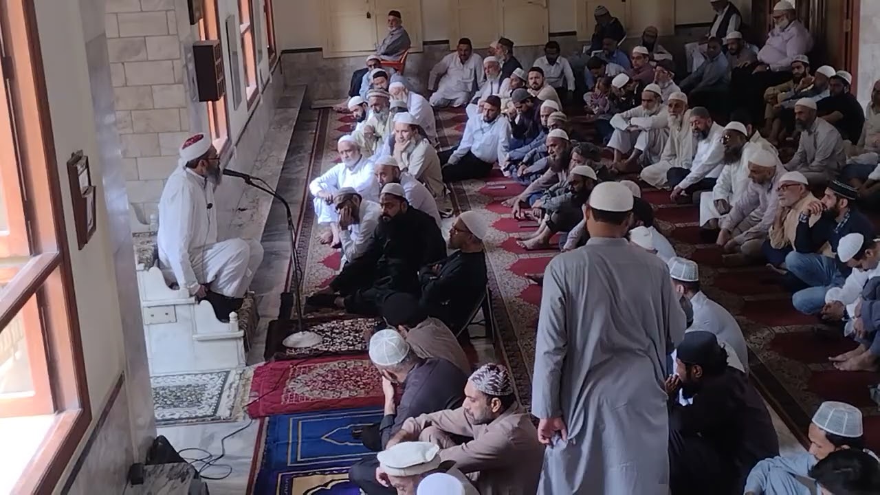 Jummah Bayan Maulana Qari Tanveer Ahmed Sharifi Khateeb Jama Masjid City Station Karachi 26th Dec 25