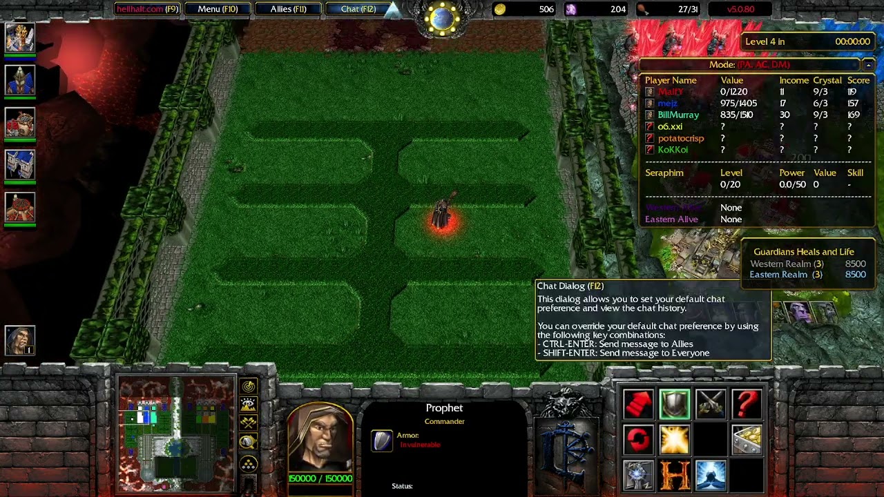 HellHalt TD! (new series #127) 2 vs 3
