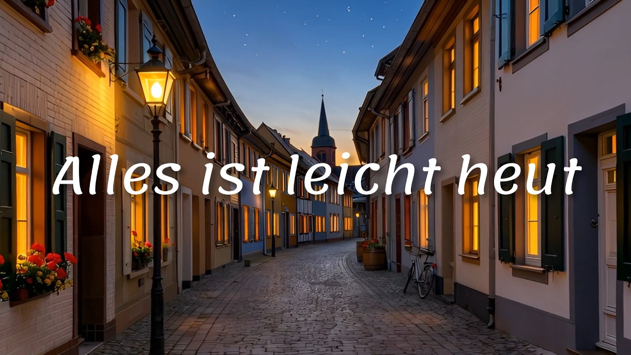 Alles ist leicht heut – Deutscher Synth-Pop Song