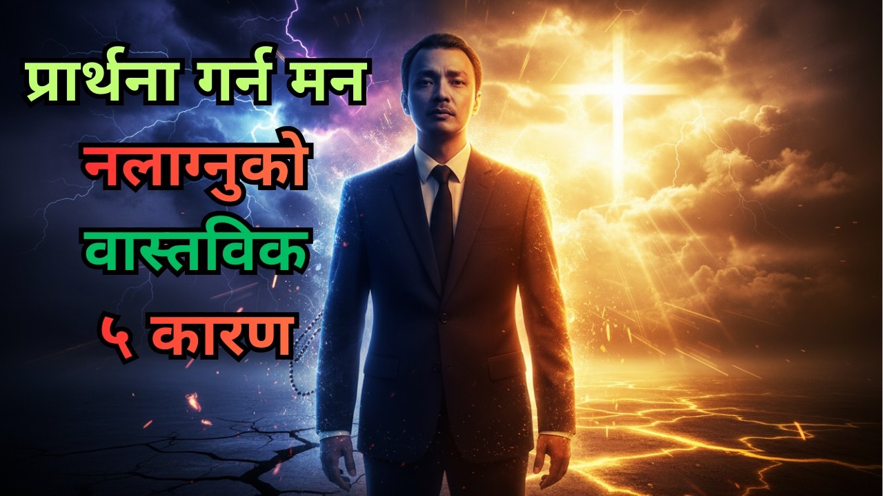 प्रार्थना गर्न मन नलाग्नुको वास्तविक ५ कारण / Nepali Christian Message ।  Sermon । Ps .Kiran Rokka