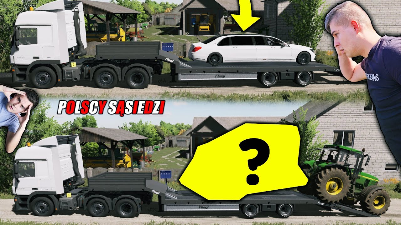 SĄSIAD CHCIAŁ MNIE ...😱 SCHOWAŁEM MU MERCEDESA😂 NOWY NABYTEK U SĄSIADA😍┃POLSCY SĄSIEDZI S2┃176