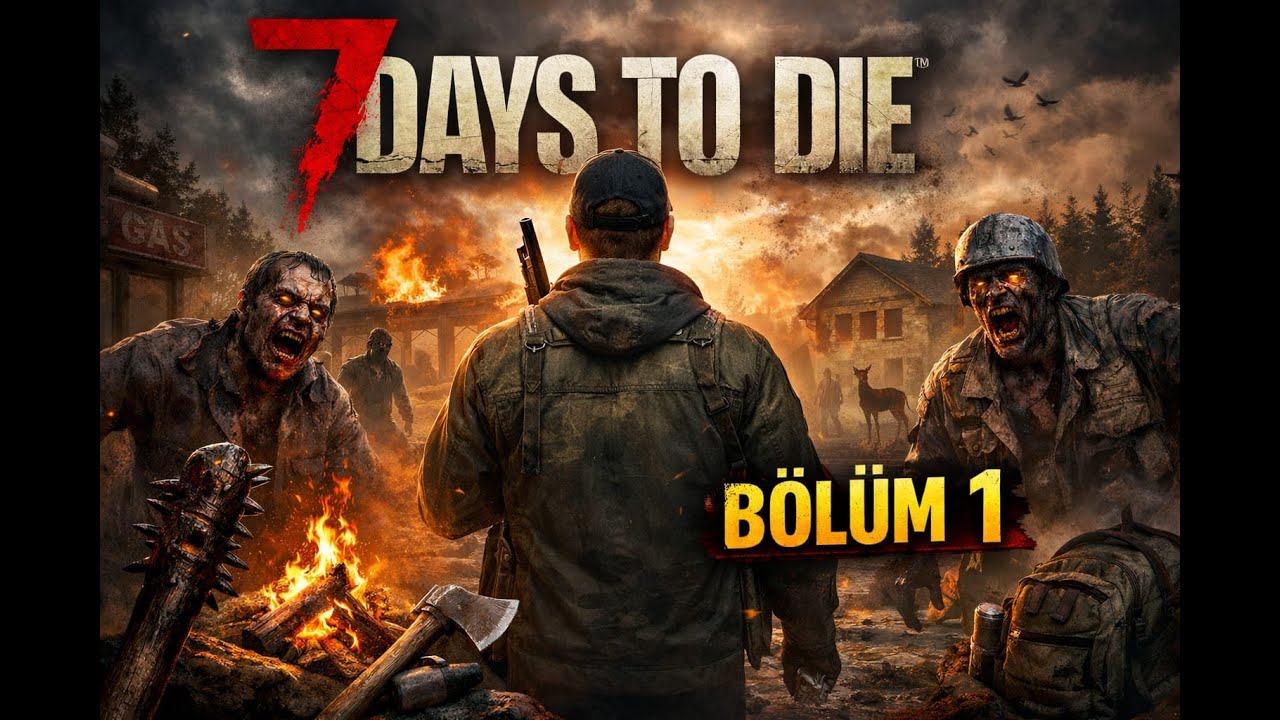🔴 LIVE | Surviving the Blood Moon Horde Night 🧟‍♂️ | 7 Days To Die