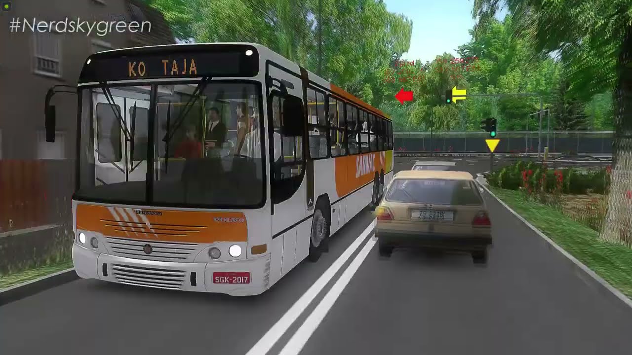[OMSI 2] Marcopolo Torino 1999 VOLVO B10M 6x2 de 15 metros +G27/ Mapa Sopa de Letrinhas