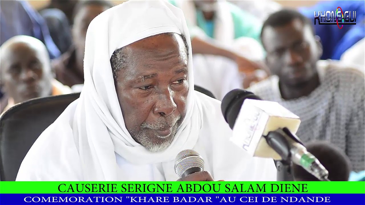 Causerie Serigne Abdou Salam DIENE