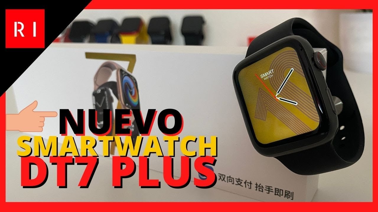 👉 La Mejor Réplica del Series 7 (2022) | Smartwatch DT7 Plus | Review Completa en Español