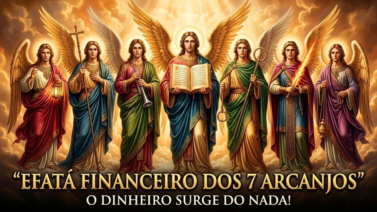 EFATÁ! 🔓 A Chave Financeira dos 7 Arcanjos Foi Liberada — Seu Milagre Está a Caminho