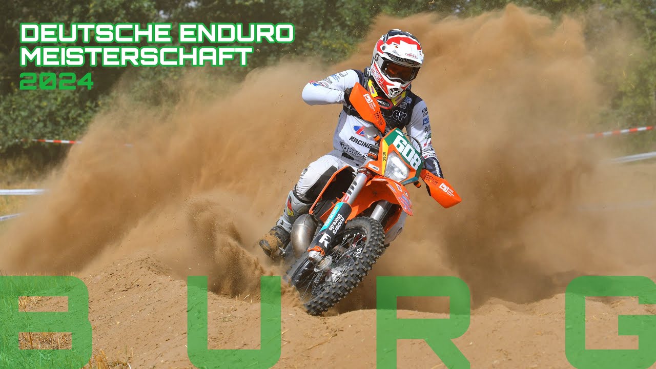 Enduro DEM Deutsche Enduro Meisterschaft 2024 Burg, Felix Melnikoff und das BvZ Racing Team ￼